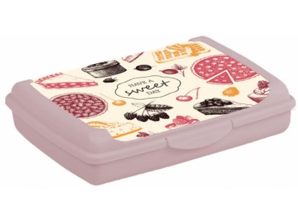 Keeeper Svačinkový box Sweet Day - mini 0,5 l, růžový