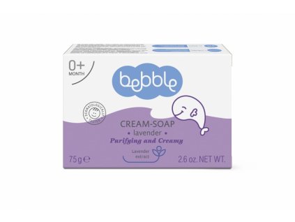 Dětské mýdlo Bebble s levandulí 75g - 1ks