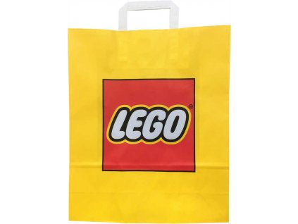 Lego LEGO Taška reklamní papírová nákupní 34x35cm žlutá s logem