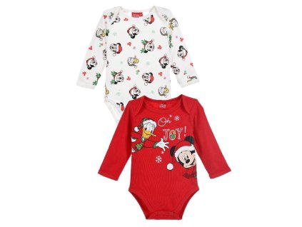 DUOPACK BODYČKO  MINNIE vánoce
