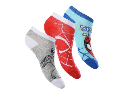 SADA 3 KS PONOŽKY SPIDERMAN