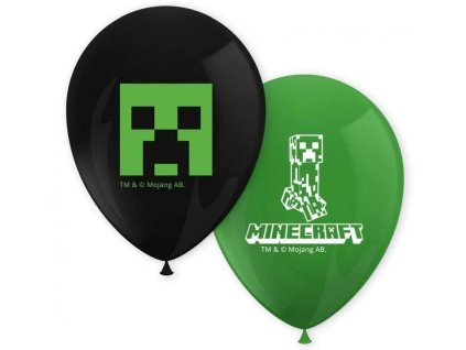 SADA 8 KS BALÓNEK MINECRAFT
