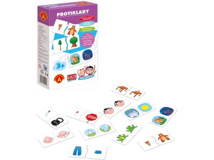 Alexander ALEXANDER Hra školou Protiklady naučná hra v krabici