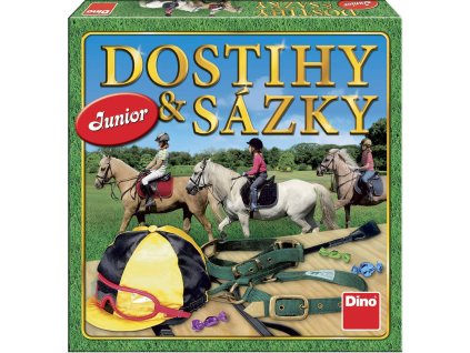 Dino DINO Hra Dostihy a sázky junior *SPOLEČENSKÉ HRY*