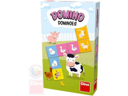 Dino DINO Domino zvířátka *SPOLEČENSKÉ HRY*