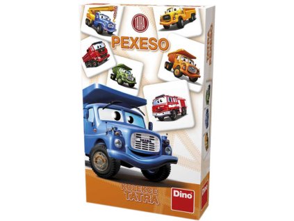 Dino DINO Hra pexeso TATRA auto 48 kartiček *SPOLEČENSKÉ HRY*