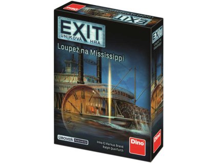 Dino DINO Hra úniková Exit Loupež na Mississippi *PLYŠOVÉ HRAČKY*