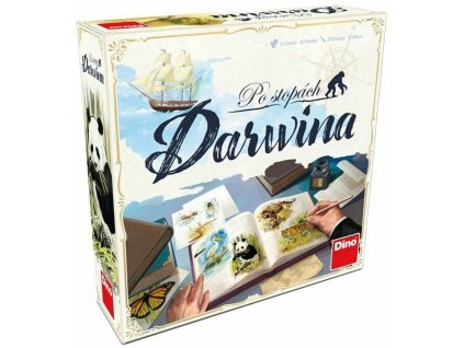 Dino DINO Hra Po stopách Darwina *SPOLEČENSKÉ HRY*