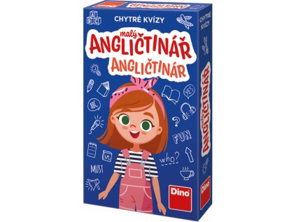 Dino DINO Hra naučná kvízová Chytré kvízy: Malý angličtinář
