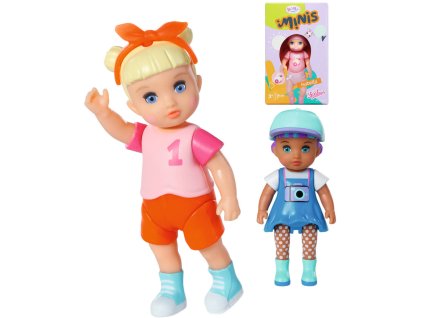 Zapf Creation ZAPF BABY BORN Panenka Minis set s doplňky v krabičce 12 druhů