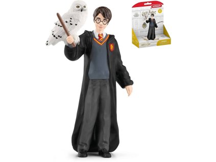 Schleich SCHLEICH Harry Potter set figurka Harry Potter + sova Hedvika plast