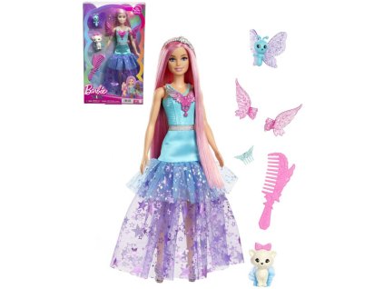 Mattel MATTEL BRB Barbie a dotek kouzla panenka Malibu set s doplňky