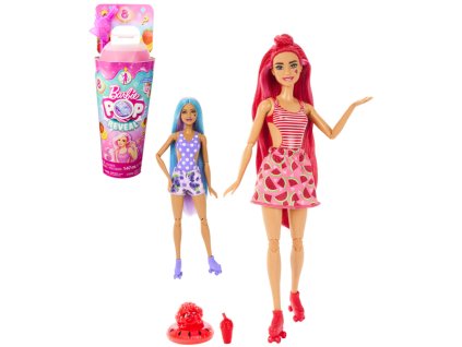 Mattel MATTEL BRB Pop Reveal Panenka Barbie šťavnaté ovoce vonící 4 druhy