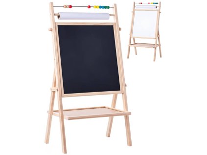 Woody WOODY DŘEVO Tabule stojanová s rolí papíru a počítadlem *DŘEVĚNÉ HRAČKY*
