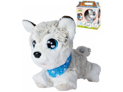 Simba SIMBA Chi Chi Love Happy Husky interaktivní pejsek na baterie Zvuk