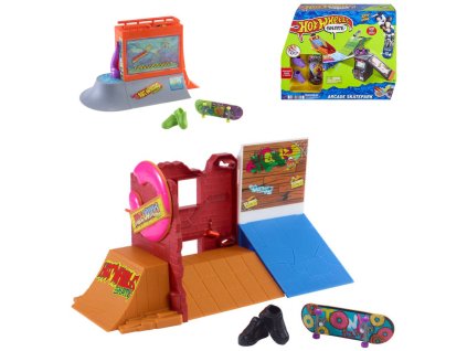Mattel MATTEL HOT WHEELS Skatepark set s fingerboardem a botami různé druhy
