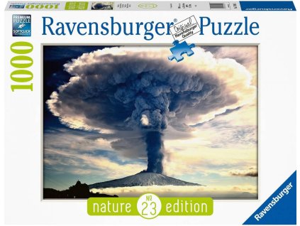 Ravensburger RAVENSBURGER Puzzle Sopka Etna 1000 dílků 70x50cm skládačka