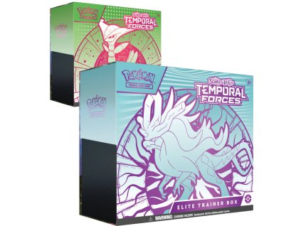 ADC Hra Pokémon TCG SV05 Temporal Forces Elite Trainer Box 9x booster s doplňky