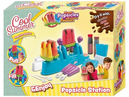 PULL POPS Továrna na zmrzlinu kreativní set výroba zmrzliny