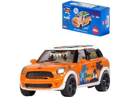 Siku SIKU Auto skládací Mini Countryman Summer oranžový model kov 6507