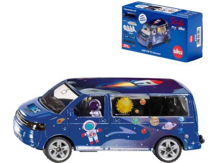Siku SIKU Auto skládací Volkswagen T5 Astronaut modrý model kov 6509