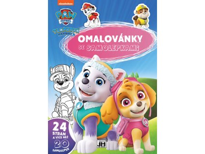 Jiri Models JIRI MODELS Omalovánky A4 se samolepkami Tlapková patrola