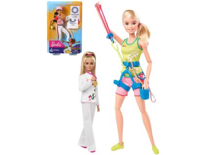 Mattel MATTEL BRB Panenka Barbie Olympionička Tokio 2020 set s doplňky 3 druhy
