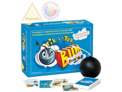 Piatnik PIATNIK Hra TIK TAK BUM Junior s obrázky Zvuk *SPOLEČENSKÉ HRY*
