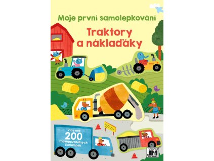 Jiri Models JIRI MODELS Moje první samolepkování 200+ Traktory a náklaďáky
