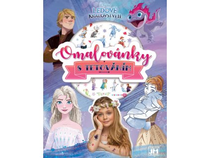 Jiri Models JIRI MODELS Omalovánky + tetování Frozen (Ledové Království)
