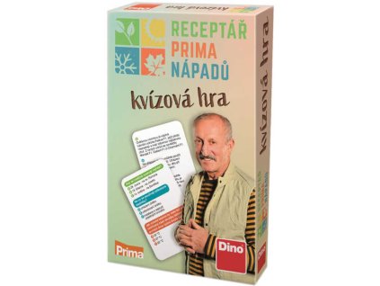 Dino DINO Hra kvízová Receptář prima nápadů cestovní *SPOLEČENSKÉ HRY*
