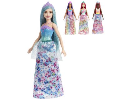 Mattel MATTEL BRB Panenka Barbie kouzelná princezna Dreamtopia 4 druhy
