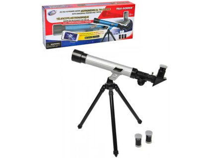 Mac Toys MAC TOYS Teleskop dětský hvězdářský astronomický dalekohled 2 barvy