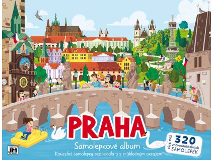 Jiri Models JIRI MODELS Album samolepky Praha Bav se a nalepuj zas a znovu!