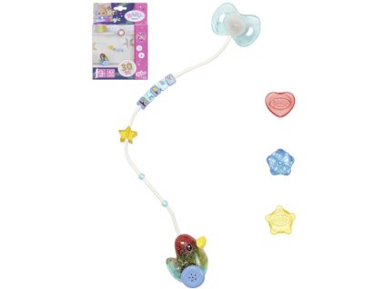 Zapf Creation ZAPF BABY BORN Dudlík interaktivní na baterie pro panenku miminko Světlo Zvuk