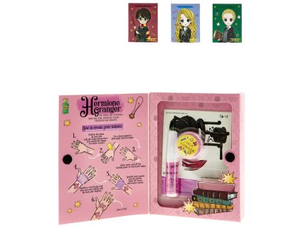 Tetování dětské třpytivé Harry Potter kreativní sada 4 druhy
