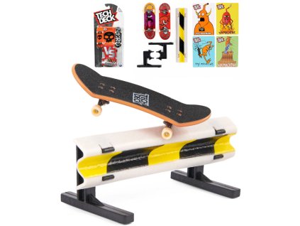 Spin Master SPIN MASTER Tech Deck Fingerboard set 2ks s doplňky různé druhy