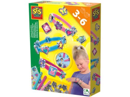 SES Creative SES CREATIVE Výroba kouzelných náramků kreativní set v krabici