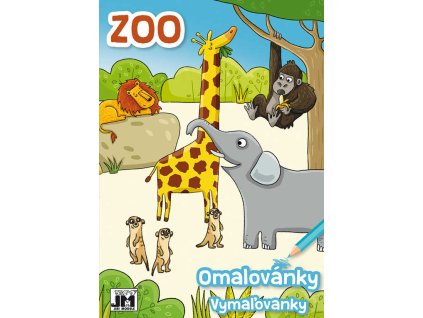 Jiri Models JIRI MODELS Omalovánky A5+ ZOO Zvířátka