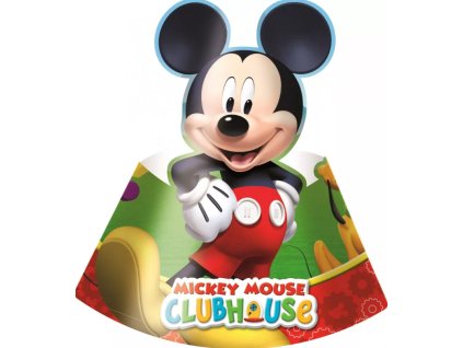 Čepička MICKEY papírová 6ks