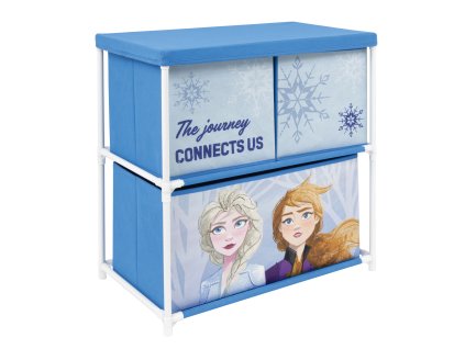 Organizér FROZEN modrý 3 boxy