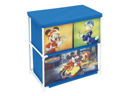 Organizér MICKEY modrý 3 boxy