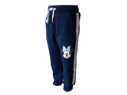 Tepláky MINNIE dívčí modré tmavé (Barva Modrá, Velikost 134)