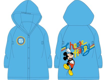 Chlapecká pláštěnka MICKEY modrá