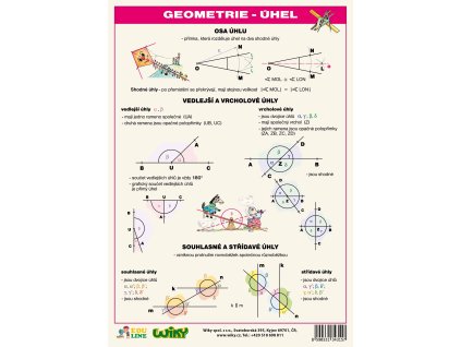 Geometrie - úhel - A4