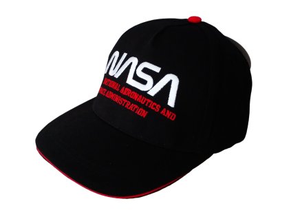 Chlapecká kšiltovka NASA černá