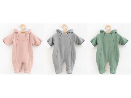 Kojenecká kombinéza s kapucí New Baby Frosty