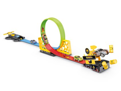 Autodráha vystřelovací s autem 125 cm