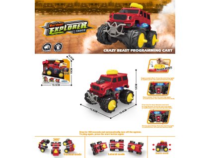 Auto terénní s efekty 15,5 cm