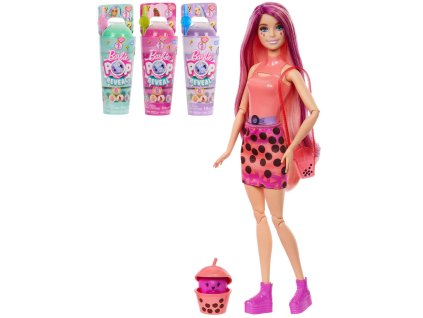 Mattel MATTEL BRB Panenka Barbie Bubble Tea Pop Reveal 8 překvapení 4 druhy